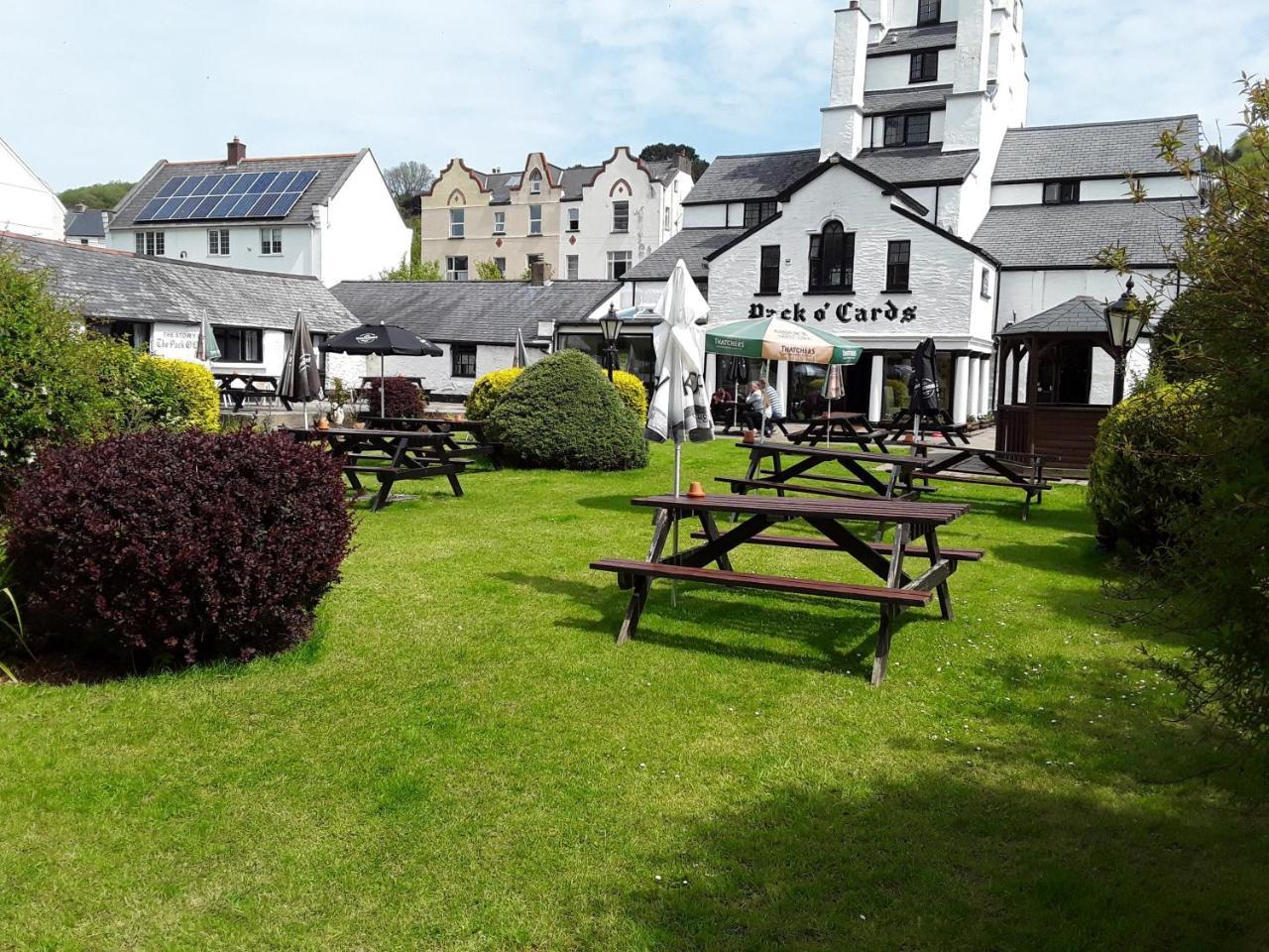 The Pack O' Cards Hotel Combe Martin Exterior foto